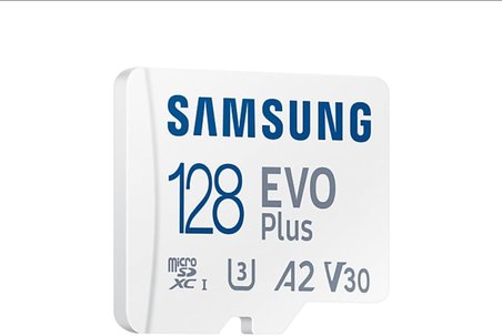 Samsung Evo Plus Microsdxc Hafıza Kartı 128 Gb, 160 Mb/S, U3, V30, A2, ‎Mb-Mc128Sa/Tr (2024 Serisi) 