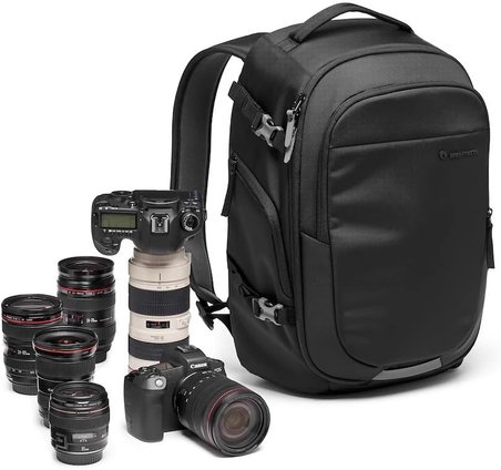 Manfrotto Gelişmiş Fast Iii Profesyonel Kamera Sırt Çantası, Refleks/Aynasız, Lensler Ve Dizüstü Bil