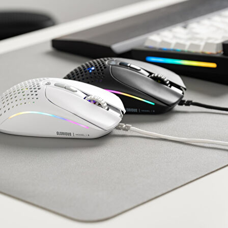 Glorious Model I 2 Kablolu Siyah Oyuncu Faresi: 9 Programlanabilir Düğme (2 Değiştirilebilir), 66 G