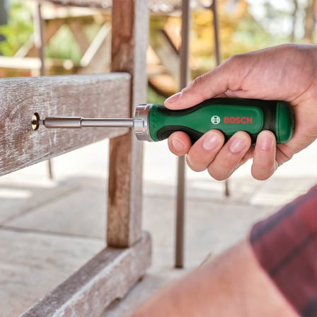Bosch Home And Garden 12 Uçlu Cırcırlı Tornavida