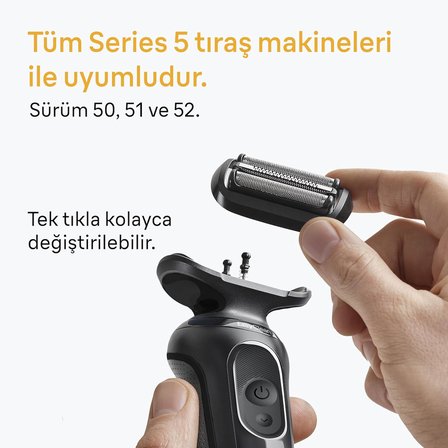 Braun Series 5 54B Tıraş Makinesi Yedek Başlığı