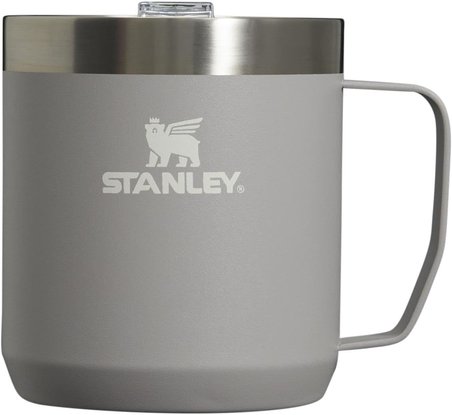 Stanley Everyday Camp Kupa 0,35 L Seyahat Kupası - Kül 2.0 - Os