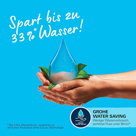 Grohe Vitalio Comfort 110 El Duşu, 3 Akışlı (Masaj, Yağmur & Jet), Smartswitch, 110Mm Kare Duş Başlı