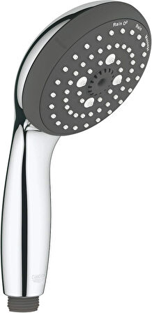 Grohe Vitalio Start 100 Quickfix El Duşu, 3 Akışlı, Düşmeye Dayanıklı, Kireç Önleyici Sistem, Su Tas