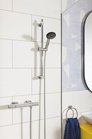 Grohe Vitalio Start 100 Quickfix El Duşu, 3 Akışlı, Düşmeye Dayanıklı, Kireç Önleyici Sistem, Su Tas