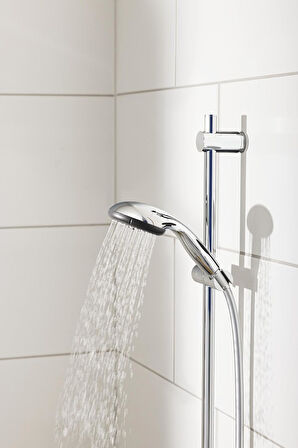 Grohe Vitalio Start 100 Quickfix El Duşu, 3 Akışlı, Düşmeye Dayanıklı, Kireç Önleyici Sistem, Su Tas