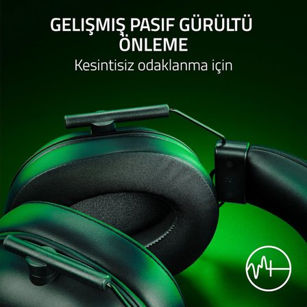 Razer Blackshark V2 X (Xbox) - Xbox S|X Konsolu Için Kablolu E-Spor Kulaklık (250G, Kardioid Mikrofo