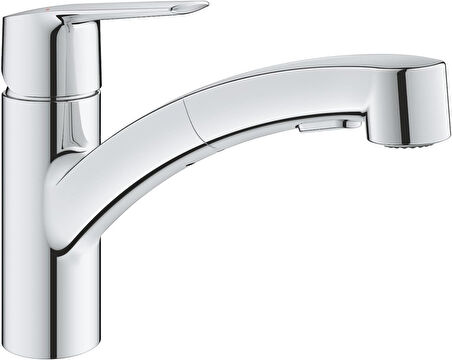 Grohe Start Spiralli Eviye Bataryası | 90˚ Dönüş Açısı | Krom | 30531001