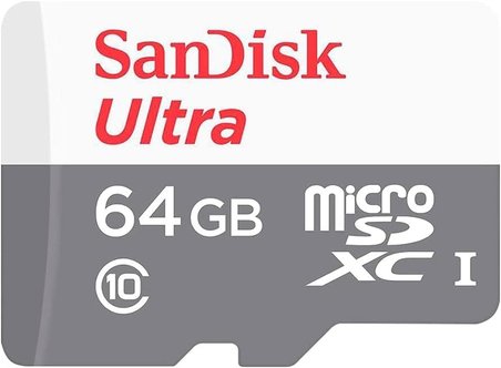 Sandisk Ultra Sdsqunr-064G-Gn3Mn Class 10 Uhs-I 64 Gb Micro Sd Kart