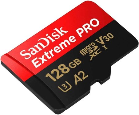 Sandisk Extreme Pro 128 Gb Microsdxc Hafıza Kartı Sdsqxcy-128G-Gn6Ma, 170 Mb/Sn'E Kadar