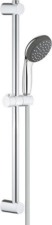 Grohe Vitalio Start 100 Sürgülü Duş Seti, 600 Mm Sürgülü Ray, 100 Mm El Duşu 1 Akışlı, 1750Mm Duş Ho