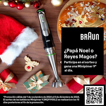 Braun Multiquick 9 Mq 9147X El Mikseri – Active Powerdrive Ve Splashcontrol Ile, Püre Yapma Çubuğu, 