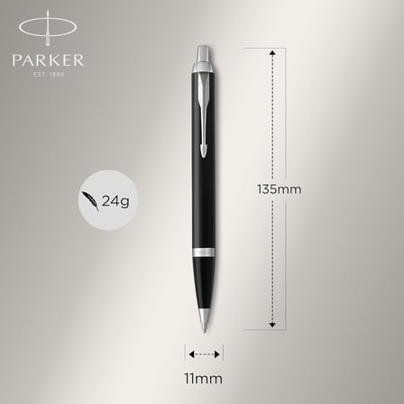 Parker Im Lake Siyah Ct Dk+Tk Kalem Kılıflı Duo Set