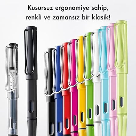 Lamy Safari 2025 Özel Üretim Sunset Dolma Kalem F Uc Pembe