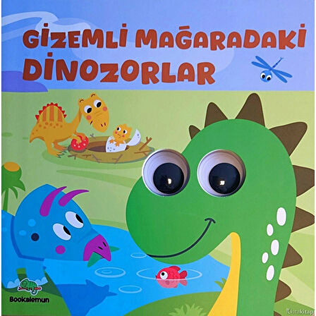 Gizemli Mağaradaki Dinozorlar Oynar Gözlü Kitap Eğitici Çocuk Kitabı