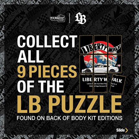 Tarmac Cards Liberty Walk Koleksiyonluk Kartları Cilt 01 Kutu Koleksiyonluk Metal Model Araba