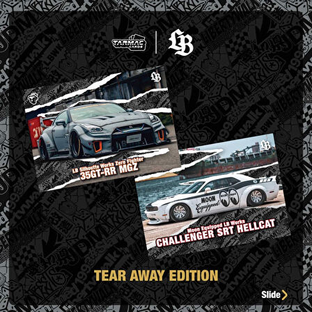 Tarmac Cards Liberty Walk Koleksiyonluk Kartları Cilt 01 Kutu Koleksiyonluk Metal Model Araba