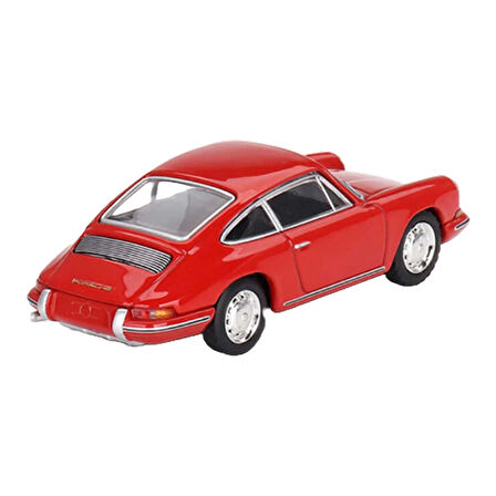 Mini GT 1/64 Porsche 901 1963 Signal Red Koleksyionluk Metal Model Araba