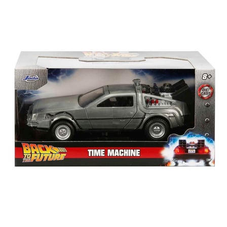 Jada 1:32 Back to the Future Geleceğe Dönüş 2 Time Machine 2 Die-Cast Model Araba 15.5 cm