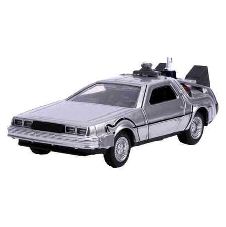 Jada 1:32 Back to the Future Geleceğe Dönüş 2 Time Machine 2 Die-Cast Model Araba 15.5 cm