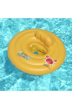 Swim Safe Step A Oturaklı Ayak Geçmeli Bebek Yüzme Simidi - 6 Ay - 18 Ay