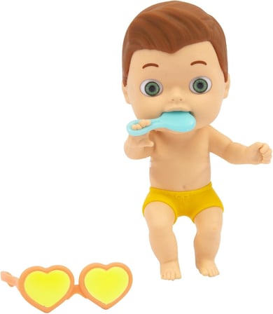 Cicciobello Amicicci Plaj Zamanı Kumral Erkek Bebek Renk Değiştiren Kalp Gözlüklü 18.50 cm