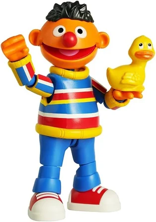 Susam Sokağı Ernie Enrique BLOKEES Sesame Street Blokees Ernie Enrique Figür Model Kit 14 cm