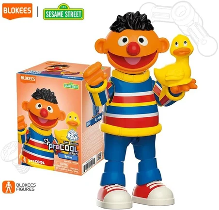 Susam Sokağı Ernie Enrique BLOKEES Sesame Street Blokees Ernie Enrique Figür Model Kit 14 cm