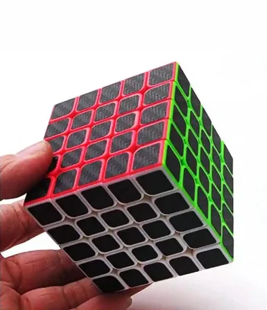 MoYu Meilong 5x5x5 Karbon Rubik Küp Profesyonel Zeka Küpü Speed Cube Bulmaca Oyunu 6x6x6 cm