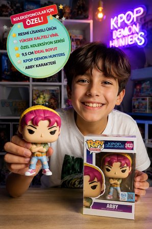 FUNKO Pop! Animasyon: Kpop Demon Hunters - Abby - Koleksiyon Vinil Figür 2433