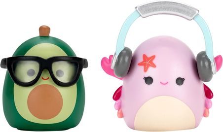 Squishmallows Squish-a-longs On-The-Go Bavul Oyun Seti 2 Mini Figür 3 Katlı Aksesuarlı 6+
