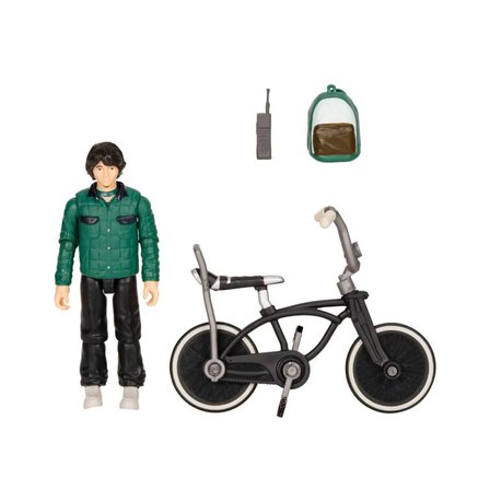Stranger Things Mike Wheeler Bisikletli Figür 10 cm Aksiyon Koleksiyon Oyuncak