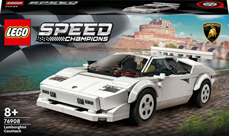 Lego Speed Champions Lamborghini Countach 76908-8 Yaş Ve Üzeri Çocuklar Için Süper Spor Araba Modeli