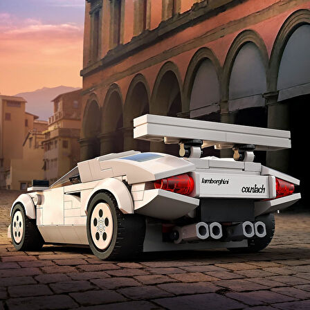 Lego Speed Champions Lamborghini Countach 76908-8 Yaş Ve Üzeri Çocuklar Için Süper Spor Araba Modeli