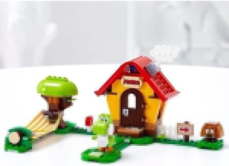 Lego® Super Mario™ Mario’Nun Evi Ve Yoshi Ek Macera Seti 71367 Yapım Seti; Yaratıcı Çocuklar Için Ko