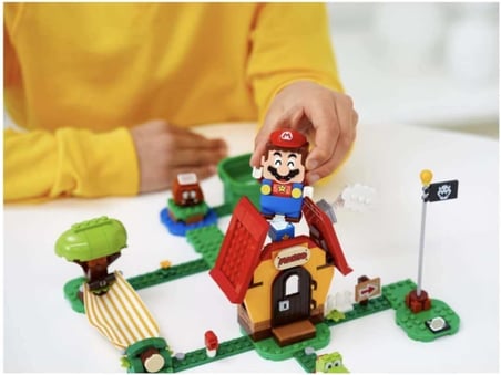 Lego® Super Mario™ Mario’Nun Evi Ve Yoshi Ek Macera Seti 71367 Yapım Seti; Yaratıcı Çocuklar Için Ko