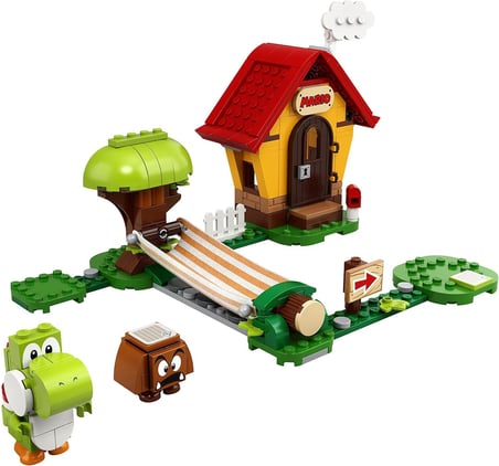 Lego® Super Mario™ Mario’Nun Evi Ve Yoshi Ek Macera Seti 71367 Yapım Seti; Yaratıcı Çocuklar Için Ko