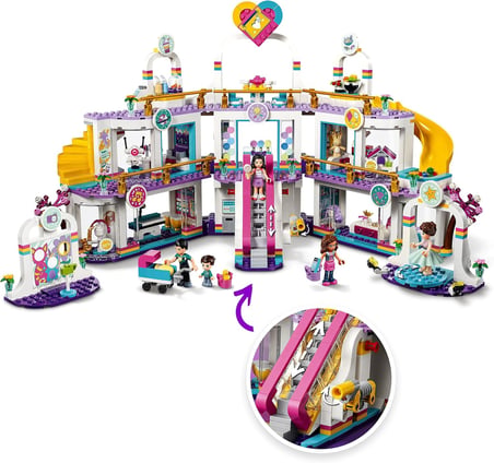 Lego® Friends Heartlake City Alışveriş Merkezi 41450 Yapım Seti; Çocuklar Için Lego Friends Emma Ve 
