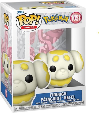 Funko Pop Games: Pokemon- Fidough Figür