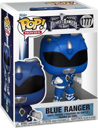 Funko Pop! Movies: Mighty Morphin Power Rangers Movie - Blue Ranger - Koleksiyon Vinil Figür - Hediy