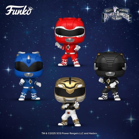 Funko Pop! Movies: Mighty Morphin Power Rangers Movie - Blue Ranger - Koleksiyon Vinil Figür - Hediy