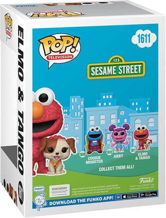 Funko Pop Tv: Sesame Street - Elmo & Tango Figür
