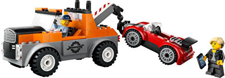 Lego City Çekici Kamyon Ve Spor Araba Tamiri 60435-4 Yaş Ve Üzeri Çocuklar Için Yaratıcı Oyuncak Yap