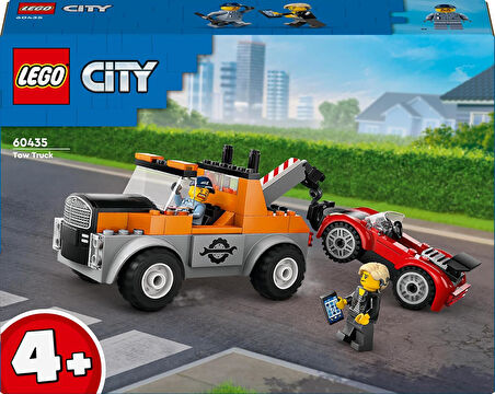 Lego City Çekici Kamyon Ve Spor Araba Tamiri 60435-4 Yaş Ve Üzeri Çocuklar Için Yaratıcı Oyuncak Yap