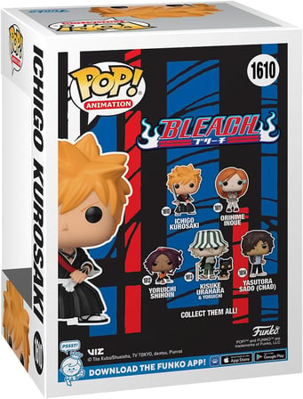 Funko Pop! Animasyon: Bleach - Ichigo Kurosaki - Vinil Koleksiyon Figürü - Hediye Fikri - Resmi Tica