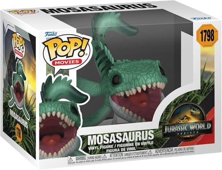 Funko Pop Movies: Jurassic World - Mosasaurus, Oyuncak Figür