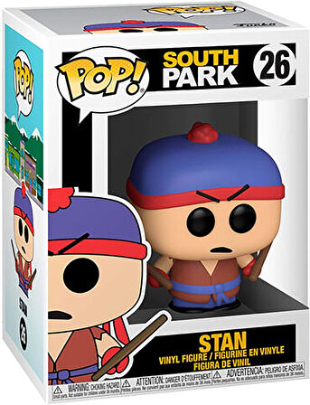Funko Pop! Animasyon: South Park Shadow Hachi Stan Marsh - Vinil Koleksiyon Figürü - Hediye Fikri - 
