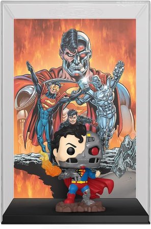 Funko Pop Comic Cover Dc Cyborg Superman Figürü