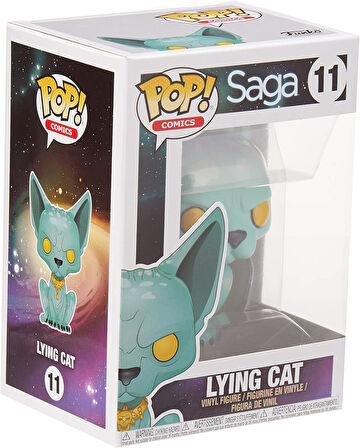 Funko Pop Comics Saga Lying Cat Renkli One Size