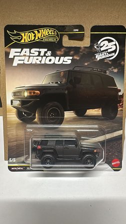 Hot Wheels Premium 2026 Fast And Furious 25. Yıl Toyota Fj Cruiser Hnw46